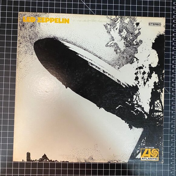 Led Zeppelin Debut Album LP Vintage Vinyl Record